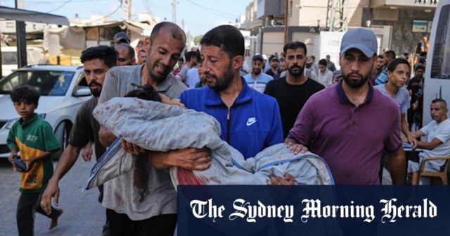 Arma israelense matou seis crianças coletando em Gaza

