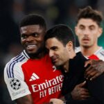 Arte apóia o manuseio do Arsenal a partir da partida de Partey