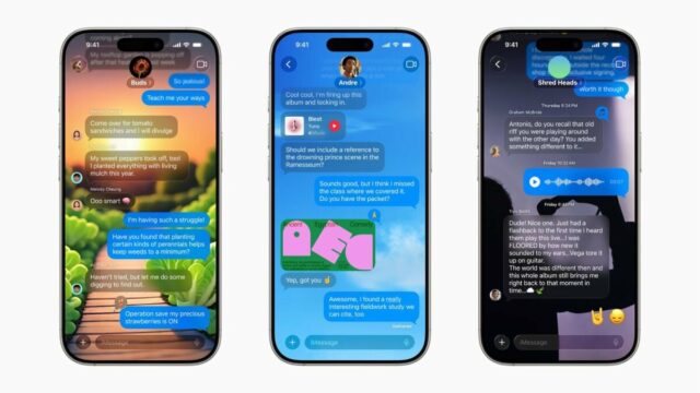 Vidro líquido no iOS 26 beta