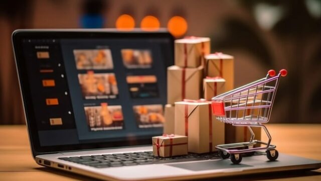 As compras online estão aumentando


