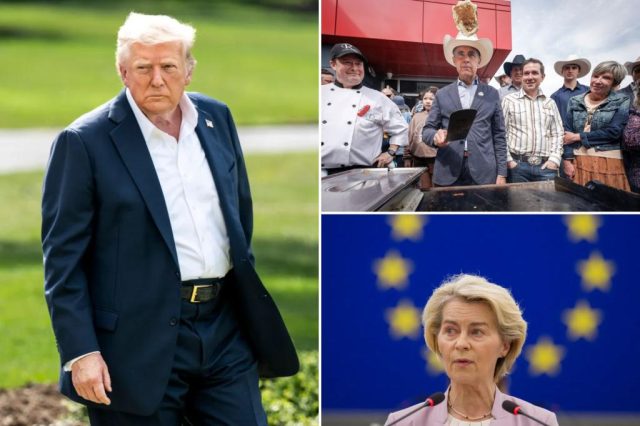 As dows caem quase 300 pontos depois que Trump provoca 35% no Canadá, uma nova ameaça à UE

