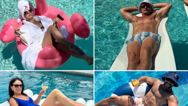 As estrelas da piscina - nadador

