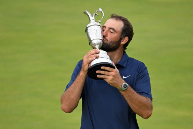 Assista: Scottie Scheffler traz Claret Jug para a feliz estreia de Gilmore após a vitória do Campeonato Open

