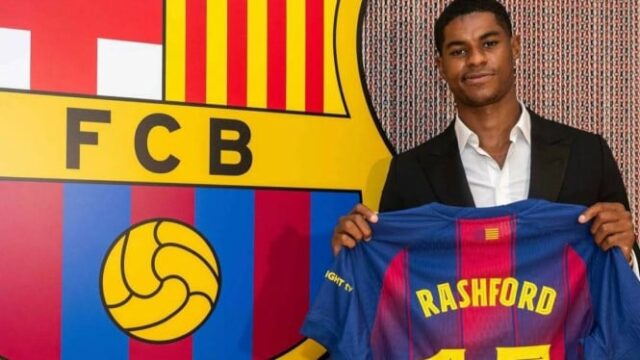 Atrolled nas redes sociais: os Simpsons Riadeden Marcus Rashford para Barcelona?

