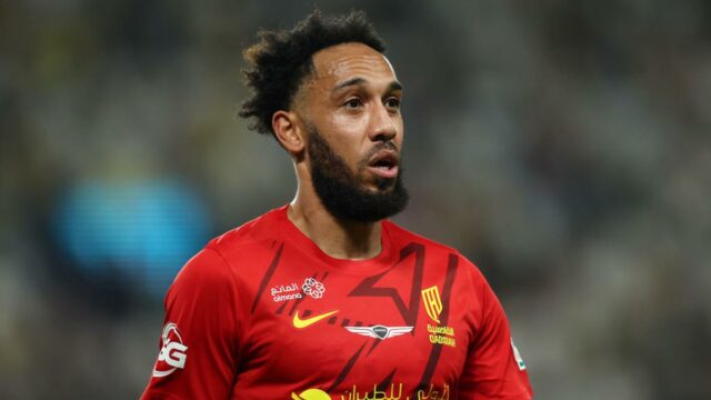 Aubameyang deixa o país saudita Al -Kadia depois de uma temporada

