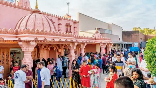 Austrália: Templo Hindu com uma raça ACH

