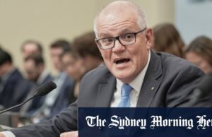 Australianos “para dormir” na ameaça da China: Morrison diz ao Congresso nos EUA Australianos "para dormir" na ameaça da China: Morrison diz ao Congresso nos EUA
