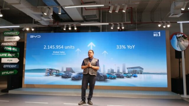 BYD controla 54 % do mercado de veículos EV na Indonésia


