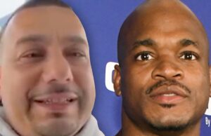 Baby Jo assinou um contrato de boxe popular para lutar contra Adrian Peterson em Castye Adrian-Peterson-Joe-Castaneda-Tmzsports-Tmzy-1