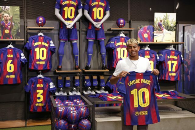 Jersey Lamine Yamal Barcelona