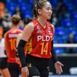 Kiesha Bedoniaf, o leme de um esquadrão PLDT esgotado. - Imagens PVL