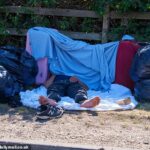 Cerca de 400 ilhéus de Chagos desembarcaram em Hillingdon nos últimos dois anos e criaram uma demanda ainda mais insustentável por serviços locais. Imagem: Sem -teto na cidade de Hillingdon
