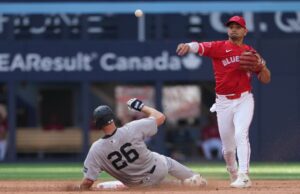 Blue Jas colocou 2b Andres Gimenez (tornozelo) em 10 dias de IL MLB: Yankis de Nova York em Toronto Blue Jais