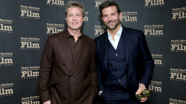 Brad Pitt explica por que ele estava brincando sobre Bradley Cooper, que concede "maestro", apesar de "um dos melhores filmes nesta década" vídeo

