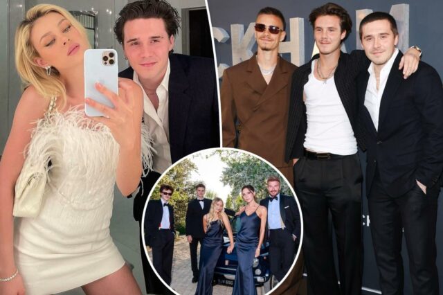 Brooklyn Beckham e Nicola Peltz avisam seus irmãos Cruz, Romeu, quando a briga da família dá uma volta triste

