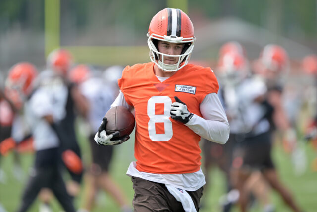 Browns QB Kenny Pictet recebe a atualização de status da lista dos EUA


