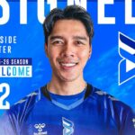 Bryan Bagunas, a próxima temporada de Osaka Bloteon 2025-2025 Japan Sv.league para o último recrutamento.