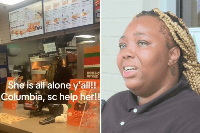 Burger King Worker, Mãe 3 Nykiia Hamilton forçado a administrar uma loja da Carolina do Sul: "Ninguém quer mais trabalhar"

