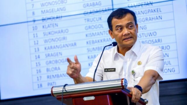 CJIBF 2025, o governador Ahmad Lutfi ofereceu 15 projetos de investimento em Java Central para possíveis investidores

