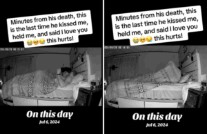 Cam de segurança mostra o marido beija a esposa – ninguém sabia que era adeus Cam de segurança mostra o marido beija a esposa - ninguém sabia que era adeus