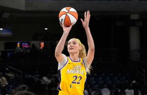 Cameron Brink de La Sparks retorna após 13 meses de recuperação do LCA Cameron Brink de La Sparks retorna após 13 meses de recuperação do LCA