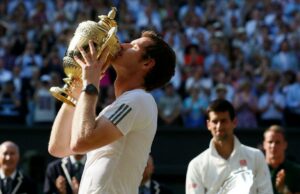 Camisa automática de Murray desde 2013. Finais de Wimbledon para leilão Camisa automática de Murray desde 2013. Finais de Wimbledon para leilão