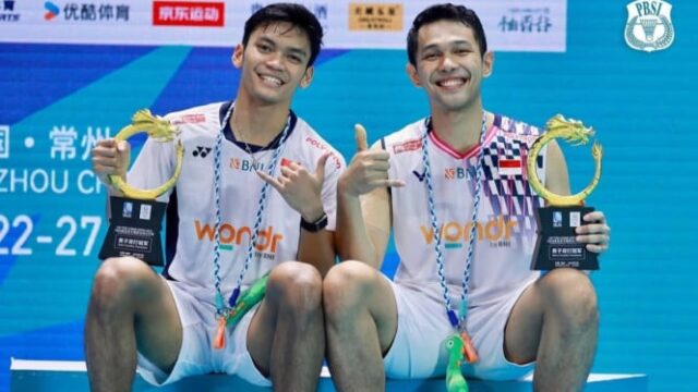 Campeão aberto da China 2025, Fikri está pronto se ele se combinar novamente com Fajar Alfian

