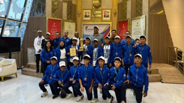 Campeão da Copa Gothia 2025, a Academia Persibe Cimahi foi recebida por La Menpora e Pssi, deram -lhe uma surpresa

