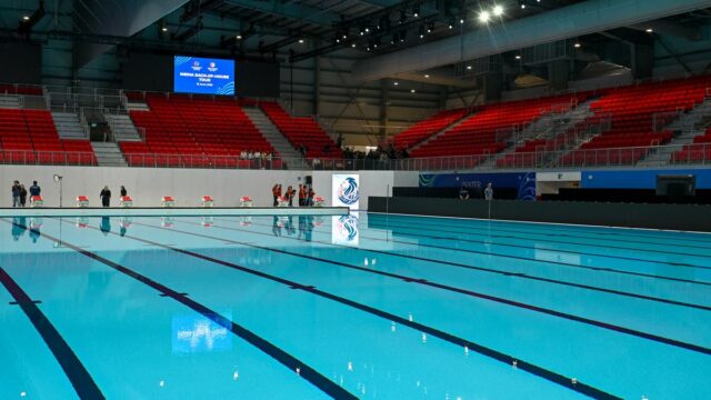 Campeonatos Mundiais A nadação em águas abertas atrasou devido à baixa qualidade da água

