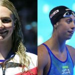 Vencedores gratuitos no primeiro dia do Campeonato Mundial de Aquáticos 4x100m (foto Via: Getty)