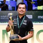 Carlo Biado venceu o campeonato mundial da piscina