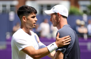Carlos Alararz usa golfe para atingir Andy Murray por Wimbledon Carlos Alararz usa golfe para atingir Andy Murray por Wimbledon