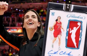 Cartão de estreia 1-1 de Caitlin Clark à venda por US $ 660 mil em leilão CAITLIN CLARK CARTO 1