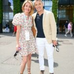 Em Morse Stars, Cat Deeley e Ben Shephard o fizeram de seu programa ITV até o All England Lawn Tennis & Croquet Club para o quarto dia de Wimbledon na quinta -feira