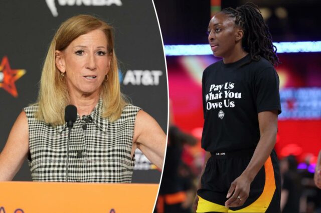 Cathy Engelbert WNBA responde às conversas "construtivas" da CBA quando os jogadores enviam uma mensagem antes do jogo All-Star

