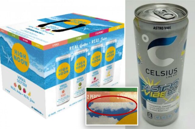 Celsus Energy Drink latas lembradas porque elas acidentalmente contêm uma surpresa de tempestades

