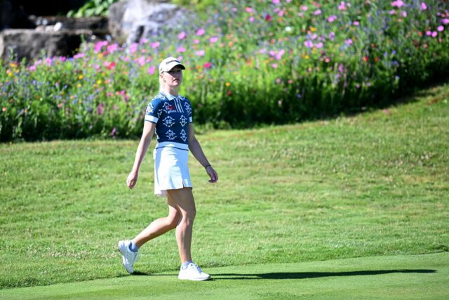 NOTSS - fonte- @charley.hull no Instagram da história do Instagram de Charley Hull