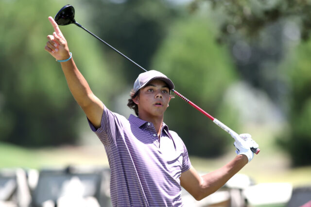 Charlie Woods Feel 'Putter Finalmente acordado' em meio a Bidie Surge em PGA júnior

