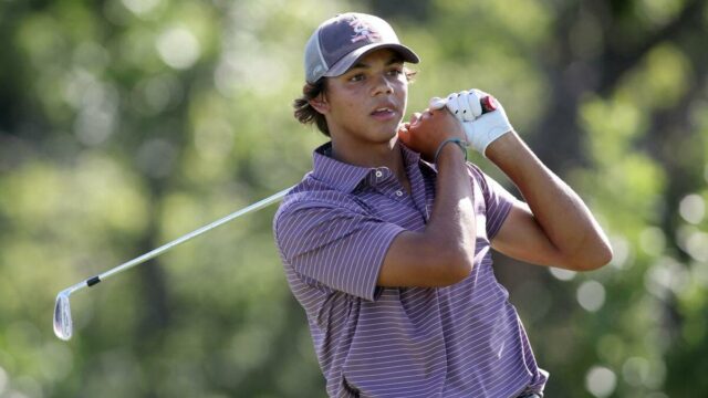 Charlie Woods no Campeonato Americano para Amantes Júnior

