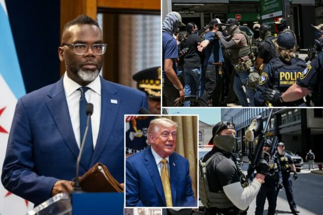Chicago, o prefeito, juramento a polícia da cidade "nunca cooperará com o gelo"

