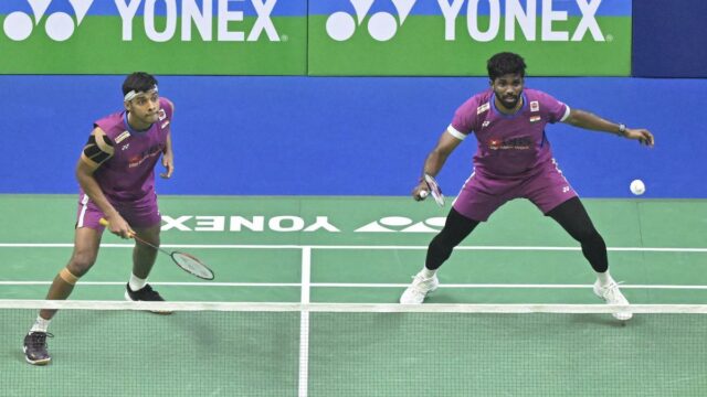 China Open 2025: A dupla Satwik-Chirag cai nas semifinais 

