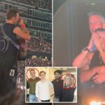 Chris Martin, da Coldplaya Art, em um comentário a um caso em um filme de concerto viral: "Você é um casal legítimo?"