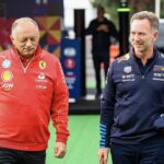 Fred Vasseur e Toto Wolff 2024 Las Vegas Grand Prix - Fonte: Getty