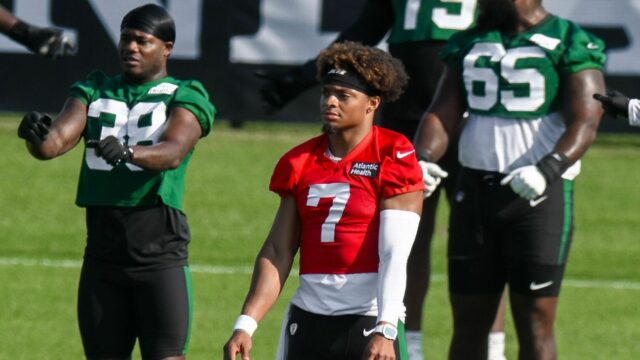 Com a história da lesão dos Jets no QB, o pequeno acidente de campos é um suspiro de alívio

