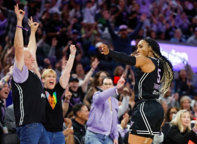 Como Kayla Thornton se tornou uma WNBA All-Star, a melhor jogadora de Valquírias

