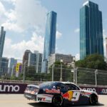Mapa de corrida da NASCAR Street ao redor do estádio