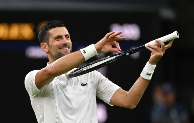 Como você olha para Wimbledon Round Championships of 16: Tennis Travel, Djokovic, canal de TV para jantar

