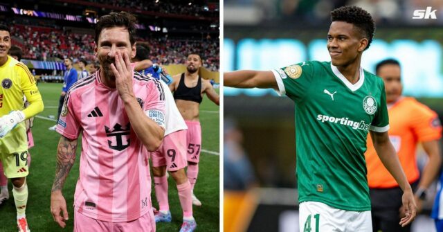 "Comparando -o com Lionel Messi nesta fase de sua carreira claramente loucura"

