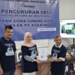 Compromisso com o cuidado da educação, Askrindo faz uma medição do retorno social do investimento (SROI) PKBM em North Sumatra