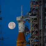 NASAs Artemis I Moon rocket sits at Launch Pad Complex 39B at Kennedy Space Center